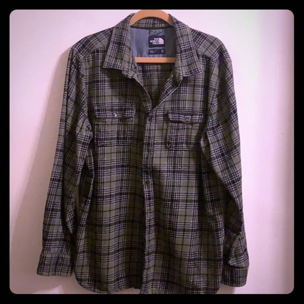 The north face flannel shirt